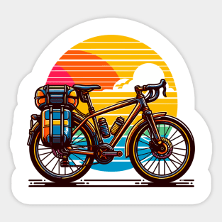 Touring bike Sticker